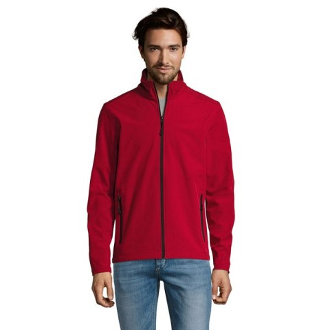 RACE męski softshell pepper red 3XL (S01195-PE-3XL)