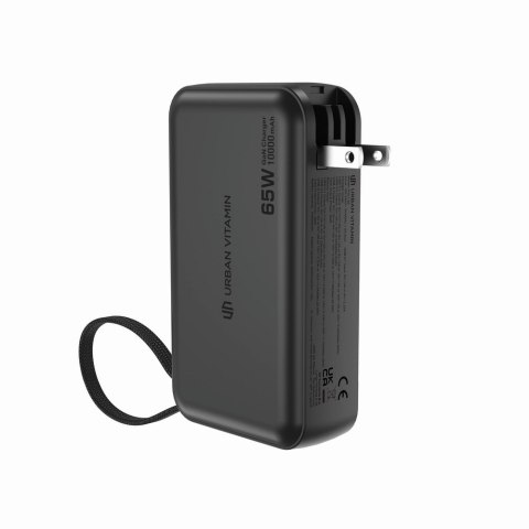 Ładowarka 2 w 1, power bank do laptopa 10000 mAh, 65W Eureka