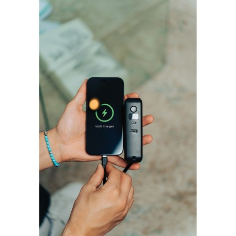 Ładowarka 2 w 1, power bank do laptopa 10000 mAh, 65W Eureka