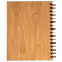 Bambusowy notatnik ok. A5 z długopisem
