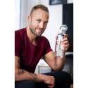 Bidon ze słomką Amad 800 ml, szary