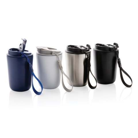 Kubek termiczny 380 ml Cuppa, stal nierdzewna z recyklingu