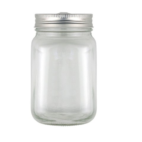Słoik do picia 480 ml ze słomką