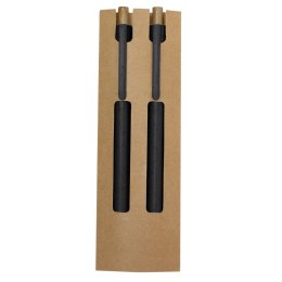 Zestaw piśmienniczy ze słomy pszenicznej, długopis i 