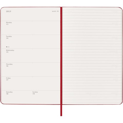 Kalendarz MOLESKINE