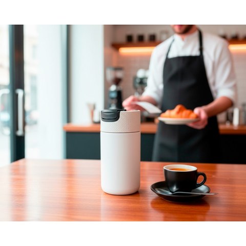 Kubek termiczny 400 ml Air Gifts z ceramiką | Nabila