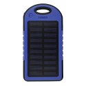 Wodoodporny power bank 4000 mAh, ładowarka słoneczna