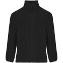 Artic męska kurtka polarowa z zamkiem błyskawicznym na całej długości czarny
