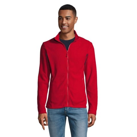 NORMAN Męski polar 220g Czerwony L (S02093-RD-L)