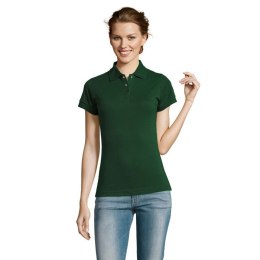 PRIME Damskie POLO 200g Ciemno-zielony L (S00573-BO-L)