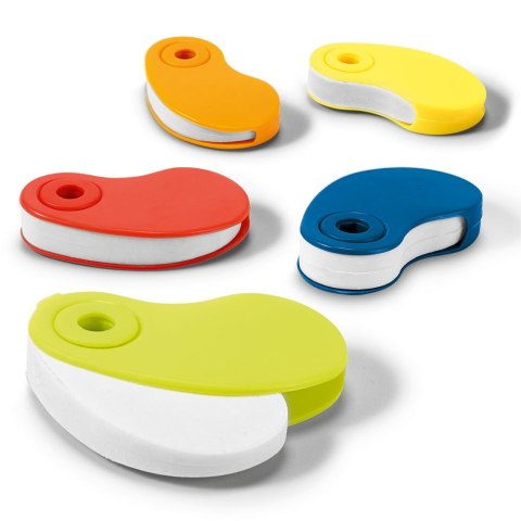 SIZA. Biała gumka TPR z ochraniaczem PP