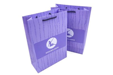 Torba papierowa laminowana A4 pion