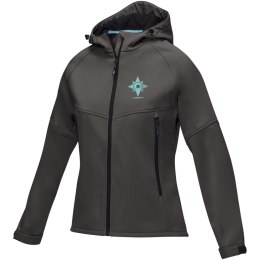 Damska kurtka softshell Coltan z materiałów z recyclingu z certyfikatem GRS burzowy szary (37505893)