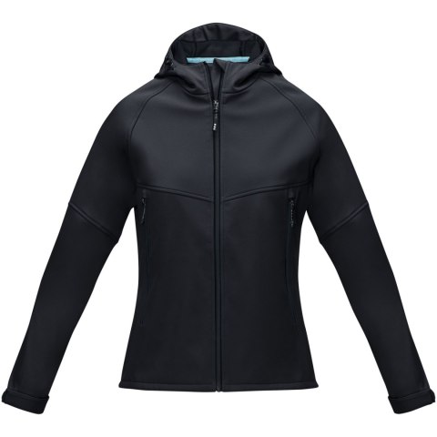 Damska kurtka softshell Coltan z materiałów z recyclingu z certyfikatem GRS czarny (37505990)