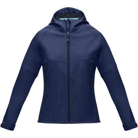 Damska kurtka softshell Coltan z materiałów z recyclingu z certyfikatem GRS granatowy (37505490)