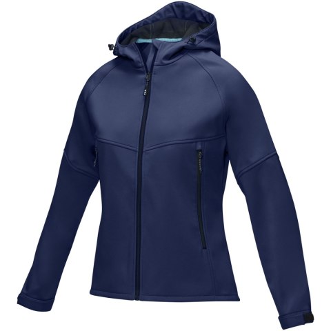 Damska kurtka softshell Coltan z materiałów z recyclingu z certyfikatem GRS granatowy (37505492)
