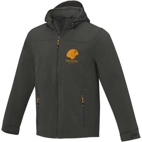 Męska kurtka softshell Langley antracytowy (39311950)