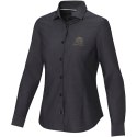 Cuprite damska organiczna koszulka z długim rękawem czarny