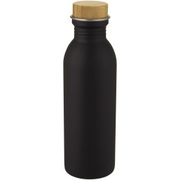 Bidon Kalix o pojemności 650 ml ze stali nierdzewnej czarny (10067790)