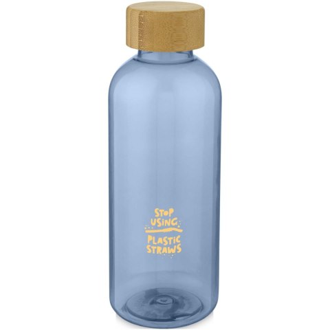 Bidon Ziggs o pojemności 650 ml z plastiku z recyklingu przezroczysty niebieski (10067952)