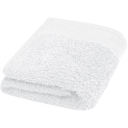 Chloe bawełniany ręcznik kąpielowy o gramaturze 550 g/m² i wymiarach 30 x 50 cm biały (11700401)
