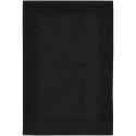 Chloe bawełniany ręcznik kąpielowy o gramaturze 550 g/m² i wymiarach 30 x 50 cm czarny (11700490)