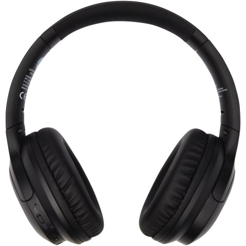 Loop słuchawki Bluetooth® z tworzyw sztucznych pochodzących z recyklingu czarny