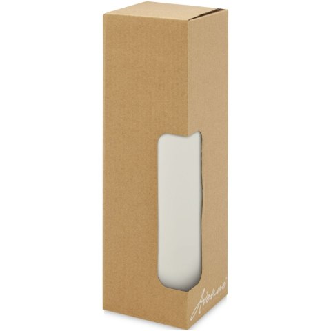 Lumi ceramiczny kubek z bambusową pokrywką o pojemności 300 ml biały (10070501)