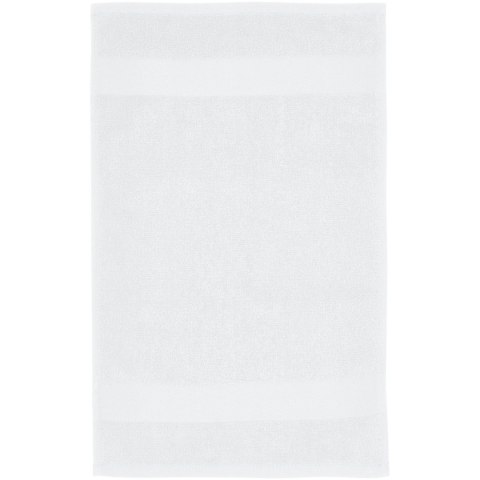 Sophia bawełniany ręcznik kąpielowy o gramaturze 450 g/m² i wymiarach 30 x 50 cm biały (11700001)