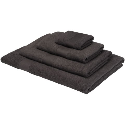 Sophia bawełniany ręcznik kąpielowy o gramaturze 450 g/m² i wymiarach 30 x 50 cm jasny szary (11700080)