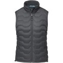 Epidote damska ocieplana kamizelka z recyklingu, z certyfikatem GRS burzowy szary