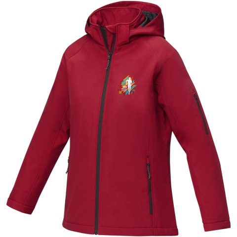 Notus damska ocieplana kurtka softshell czerwony (38339210)