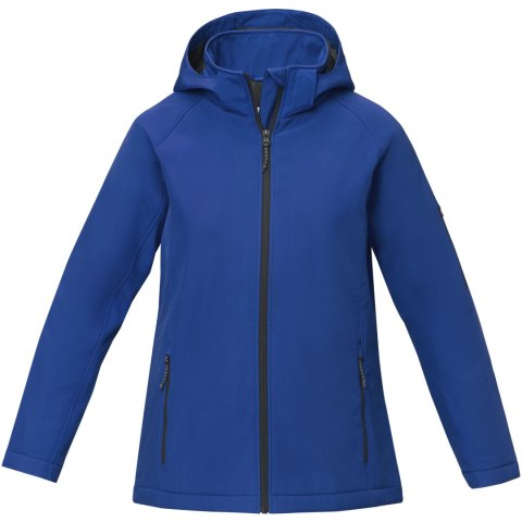 Notus damska ocieplana kurtka softshell niebieski (38339520)