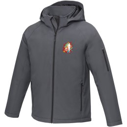 Notus męska ocieplana kurtka softshell burzowy szary (38338824)