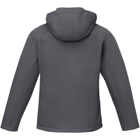 Notus męska ocieplana kurtka softshell burzowy szary (38338824)