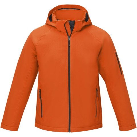 Notus męska ocieplana kurtka softshell pomarańczowy (38338316)
