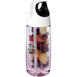 HydroFruit bidon o pojemności 700 ml z wieczkiem zaciskowym i możliwością przyrządzania wody smakowej wykonany wykonany z two pr