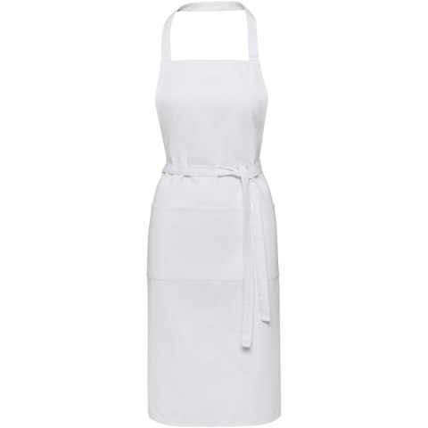 Shara fartuch Aware™ z recyklingu o gramaturze 240 g/m2 biały
