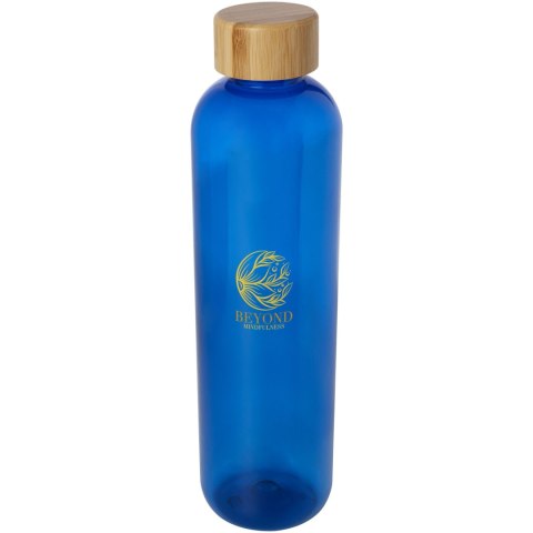 Ziggs butelka na wodę o pojemności 1000 ml wykonana z tworzyw sztucznych pochodzących z recyklingu niebieski (10077952)