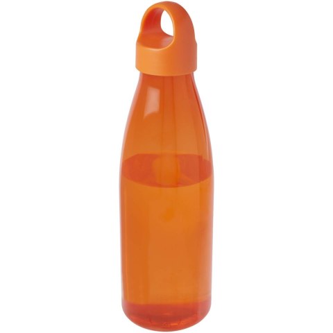 Bergen butelka na wodę o pojemności 800 ml z tworzyw sztucznych pochodzących z recyklingu pomarańczowy (10083531)