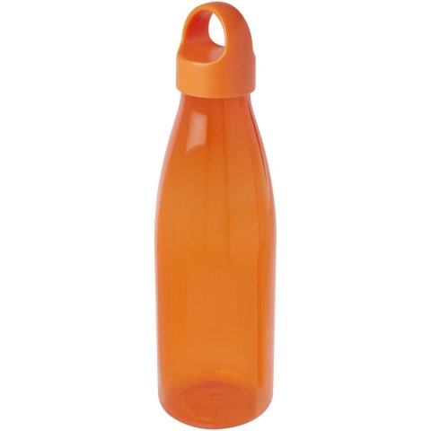 Bergen butelka na wodę o pojemności 800 ml z tworzyw sztucznych pochodzących z recyklingu pomarańczowy (10083531)