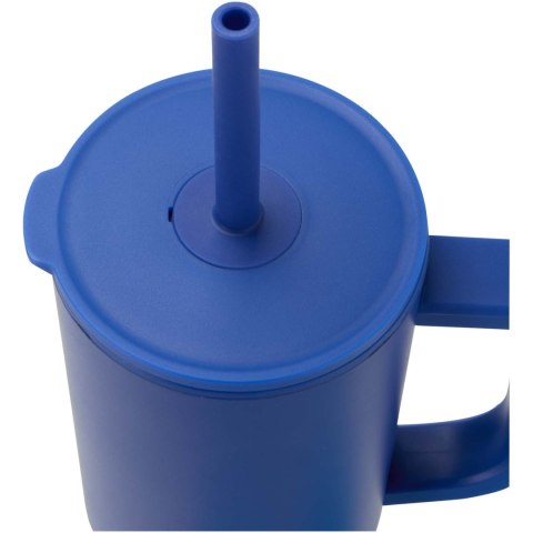 Brady izolowany kubek z certyfikatem RCS o pojemności 900 ml z silikonową słomką królewski niebieski (10086753)