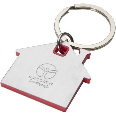 Łańcuszek na klucze Nook, z brelokiem w kształcie domu czerwony (10459521)