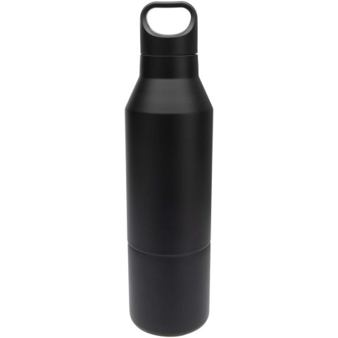 Odessy butelka termiczna o pojemności 600 ml wykonana ze stali nierdzewnej z recyklingu z certyfikatem RCS i kubkiem o pojemn cz