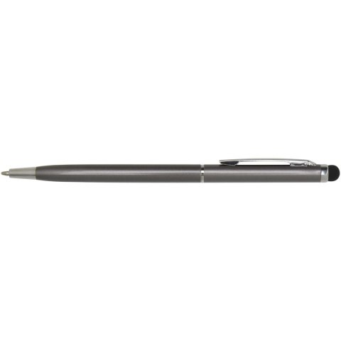 Ore aluminium ballpoint pen with stylus (blue ink) tytanowy (10625682)