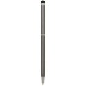 Ore aluminium ballpoint pen with stylus (blue ink) tytanowy (10625682)