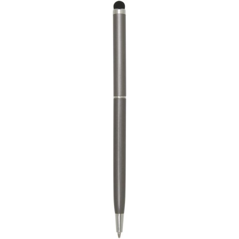 Ore aluminium ballpoint pen with stylus (blue ink) tytanowy (10625682)