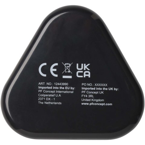 Rebel słuchawki douszne z pudełkiem do przechowywania z tworzyw sztucznych pochodzących z recyklingu czarny (12443990)