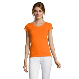 MOON Damski T-SHIRT 150g Pomarańczowy L (S11388-OR-L)