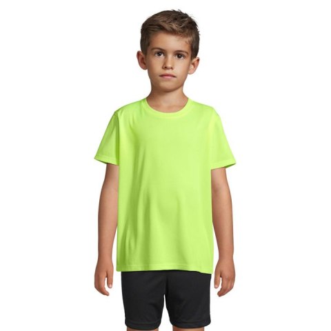 SPRINT KIDS SPORTS T-SHIRT neon yellow 4XL (S04773-NE-4XL)